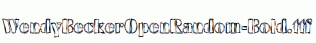 WendyBeckerOpenRandom-Bold.ttf