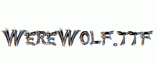 WereWolf.ttf