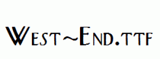 West-End.ttf