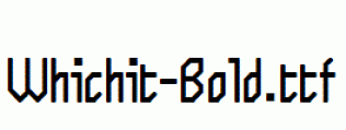 Whichit-Bold.ttf