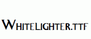 Whitelighter.ttf