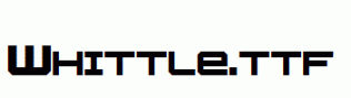 Whittle.ttf
