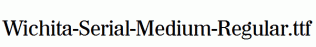 Wichita-Serial-Medium-Regular.ttf