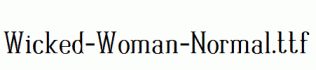 Wicked-Woman-Normal.ttf