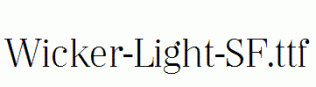 Wicker-Light-SF.ttf