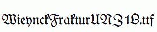 WieynckFrakturUNZ1L.ttf