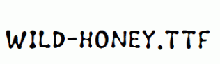 Wild-honey.ttf