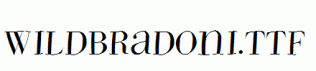 WildBradoni.ttf
