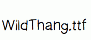 WildThang.ttf