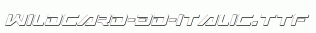 Wildcard-3D-Italic.ttf