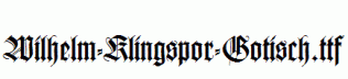 Wilhelm-Klingspor-Gotisch.ttf