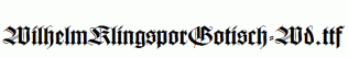 WilhelmKlingsporGotisch-Wd.ttf