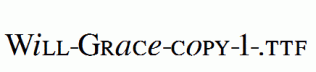 Will-Grace-copy-1-.ttf