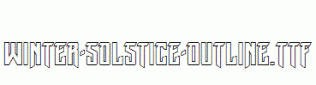 Winter-Solstice-Outline.ttf