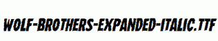 Wolf-Brothers-Expanded-Italic.ttf