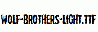 Wolf-Brothers-Light.ttf