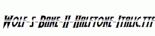 Wolf-s-Bane-II-Halftone-Italic.ttf