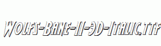 Wolfs-Bane-II-3D-Italic.ttf
