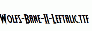 Wolfs-Bane-II-Leftalic.ttf