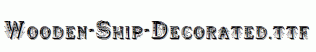 Wooden-Ship-Decorated.ttf