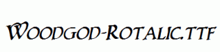 Woodgod-Rotalic.ttf