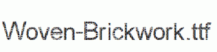Woven-Brickwork.ttf