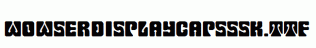 WowserDisplayCapsSSK.ttf