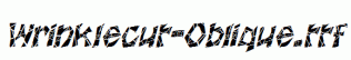 Wrinklecut-Oblique.ttf