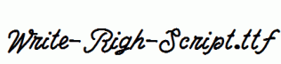 Write-Righ-Script.ttf
