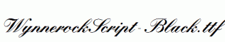 WynnerockScript-Black.ttf