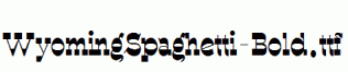 WyomingSpaghetti-Bold.ttf