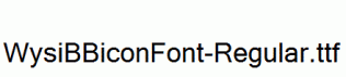 WysiBBiconFont-Regular.ttf