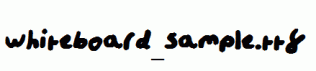 whiteboard_sample.ttf