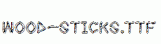 wood-sticks.ttf