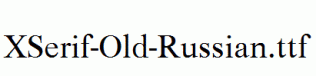 XSerif-Old-Russian.ttf