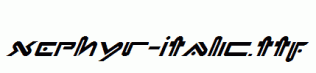 Xephyr-Italic.ttf