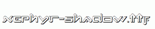 Xephyr-Shadow.ttf