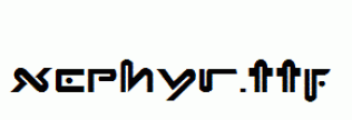 Xephyr.ttf