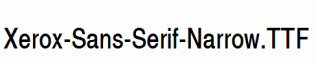 Xerox-Sans-Serif-Narrow.ttf