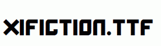 Xifiction.ttf