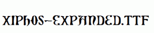 Xiphos-Expanded.ttf
