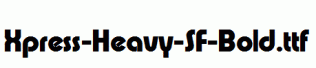 Xpress-Heavy-SF-Bold.ttf