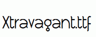 Xtravagant.otf