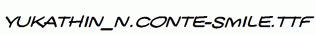 YUKATHIN_N.CONTE-SMILE.ttf