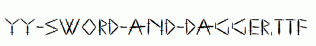 YY-Sword-and-Dagger.ttf