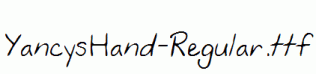 YancysHand-Regular.ttf