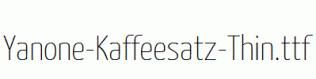 Yanone-Kaffeesatz-Thin.ttf