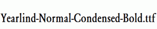 Yearlind-Normal-Condensed-Bold.ttf