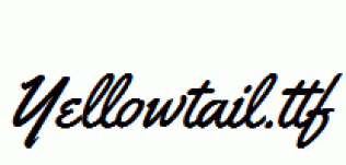 Yellowtail.ttf