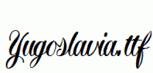 Yugoslavia.ttf